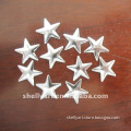 7x7mm star shape silver hot fix nailhead